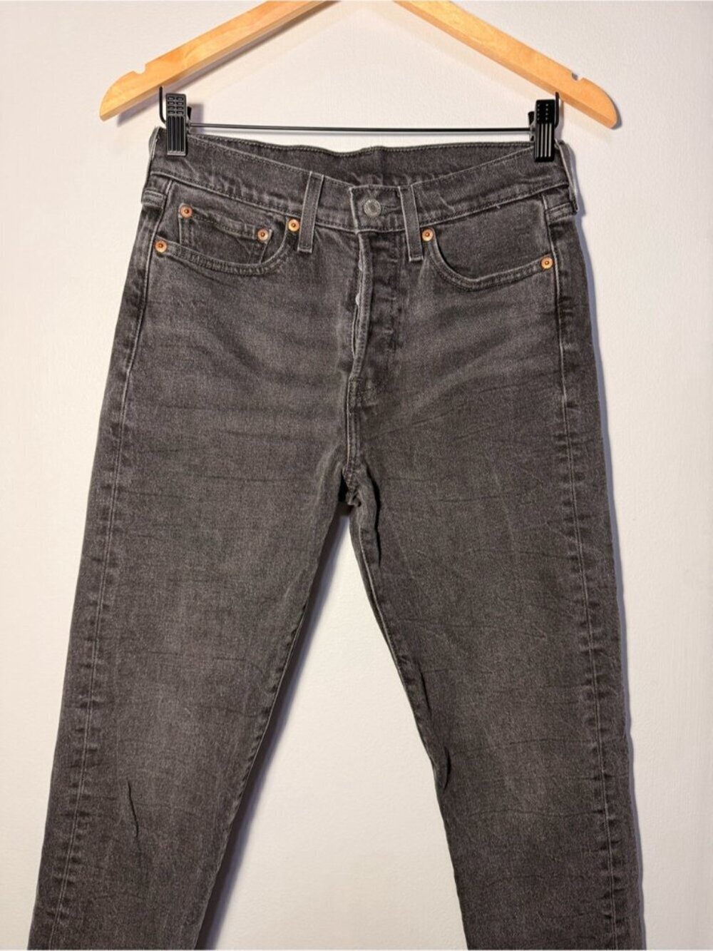Levi’s Wedgie Icon Fit Denim Jean size 27 - Picture 6 of 10
